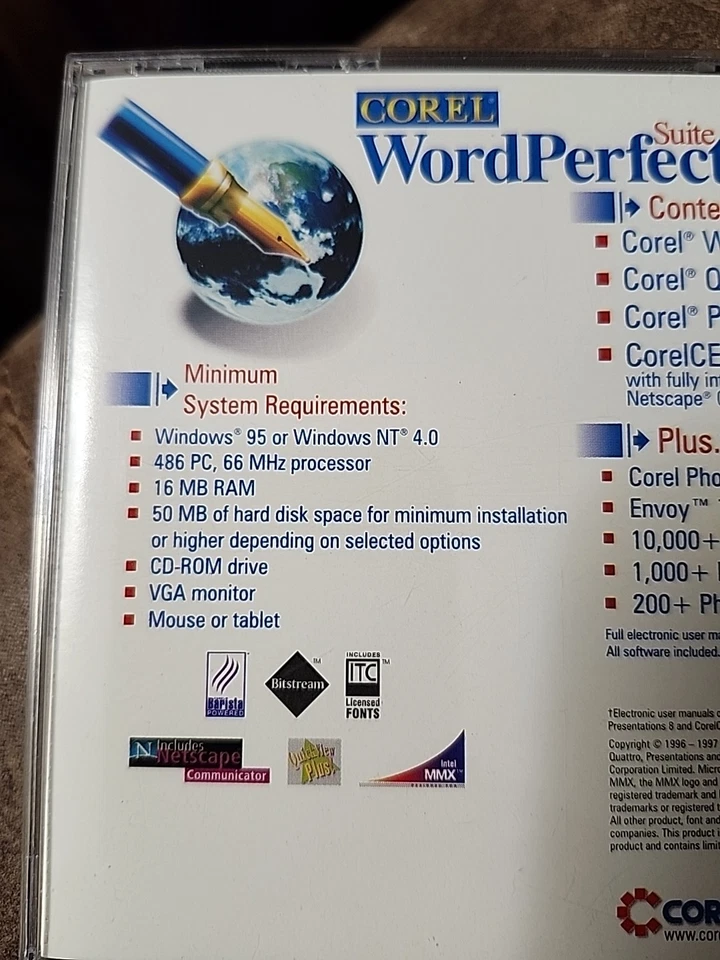 Corel WordPerfect Suite 8  - Image 4 of 4