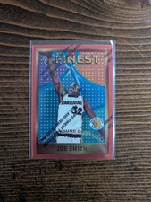 1995-96 Topps Finest Joe Smith RC #111 w/coating. Golden State Warriors. Nm+