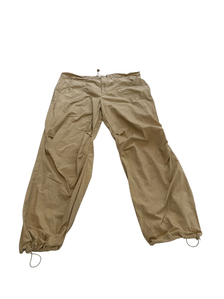 Cotton On Womens Size 12 Khaki Parachute Pants Good Condition