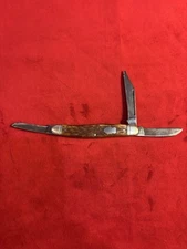 4" Vintage Western Boulder Colo. 742 Stockman 3-Blade Long pull Pocketknife