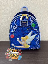 Loungefly Disney Peter Pan Tinker Bell Buttons Light-Up Mini Backpack