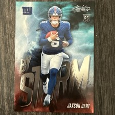 2025 Absolute Jaxon Dart (RC) BY STORM #7 NY GIANTS B-23