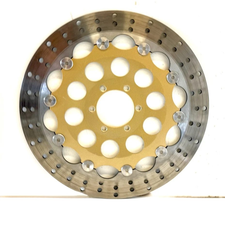 Genuine Ducati 748 916 900ss Steel Carrier 320mm Brembo Front Brake Rotors Discs - Image 3 of 4