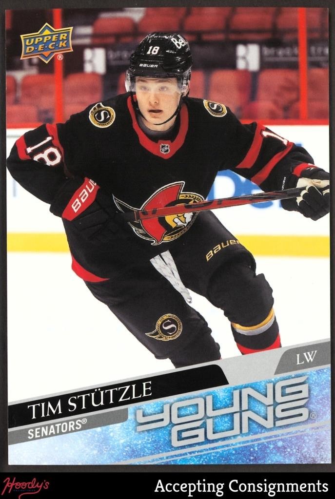 2020-21 Upper Deck Jumbo Oversized Young Guns #482 Tim Stutzle RC ROOKIE