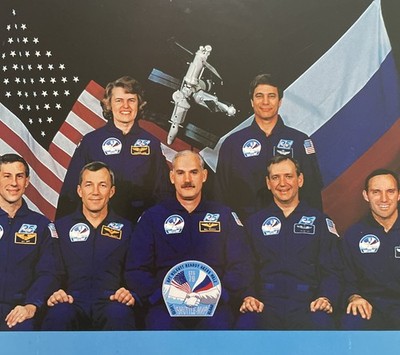 NASA STS-79 Crew Portrait Photo 8x10 Space Shuttle Atlantis Mir Exchange 1996
