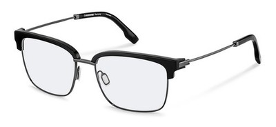 Rodenstock R8033 A 56  Brille Brillenfassung Brillengestell Schwarz Titan 145 mm