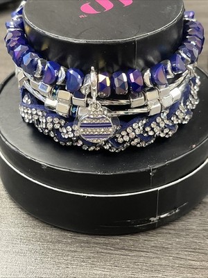 Bomb Party Stack Bracelet The Season Of Sparkle RBP6865 NEW