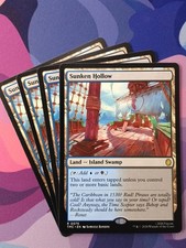 Sunken Hollow x 4 | *% Off 2+ | TMNT | NM | MTG