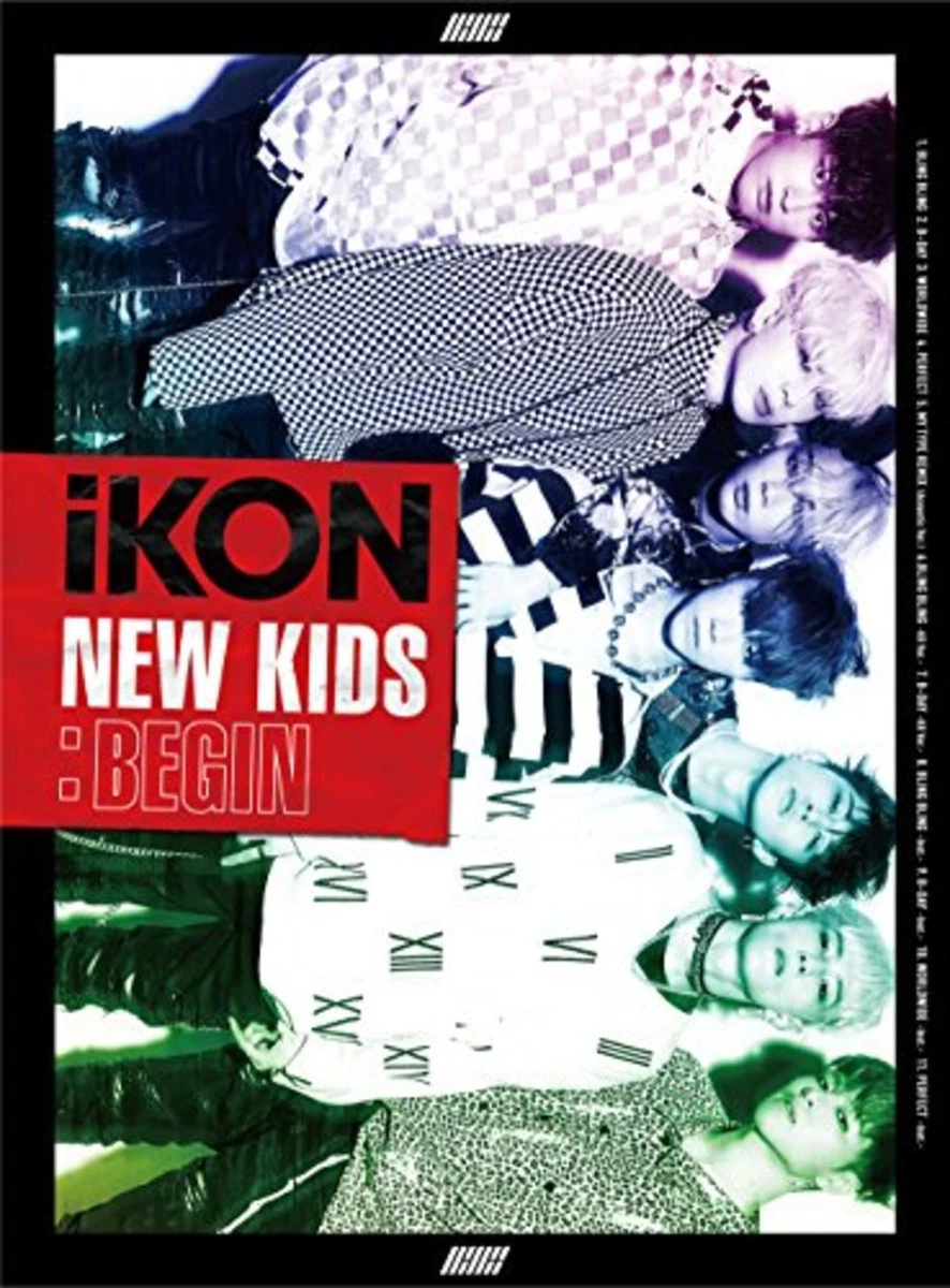 iKON Mini Album [NEW KIDS : BEGIN] (CD + DVD) w/Tracking# New from Japan