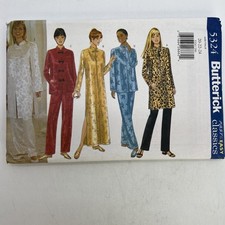 Butterick 5324 Tunic, Caftan, Top  Pants Size 20-24 Vintage 1997 Uncut