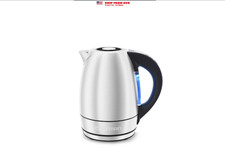 Chefman 1.8 Liter Electric Kettle, 1500W Rapid Water Boiler with Lift-Out Lid