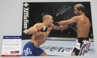 GEORGES RUSH ST PIERRE 'GSP' Hand Signed 8'x10' Photo 4 UFC + PSA DNA COA V70373