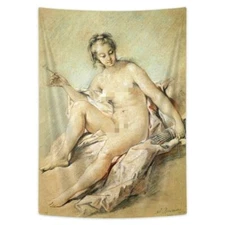 Sketch Drawing Art Nude Woman Painting Wall Art Poster WITHOUT FRAME 36x24in