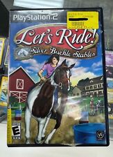 Let's Ride: Silver Buckles Stables PlayStation 2 (PS2) GAME DISC ONLY. Good T04