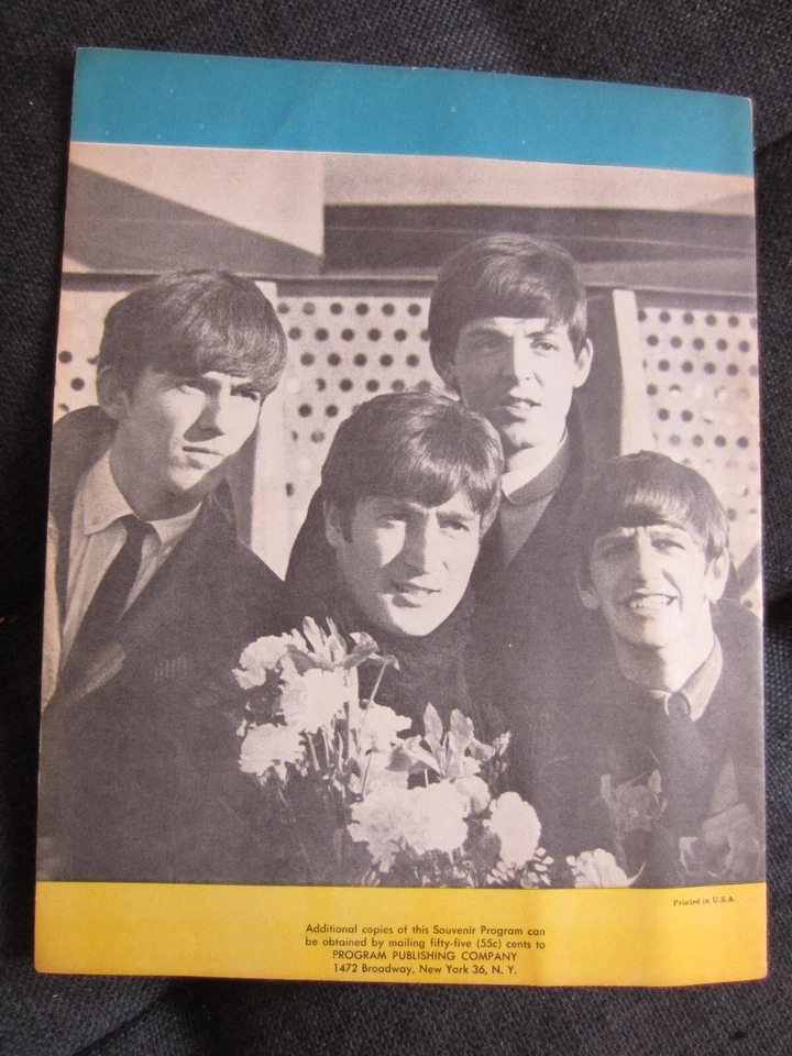 THE BEATLES 1964 original US Film Souvenir PROGRAM book A HARD DAY'S NIGHT n.m. - Image 2 of 4