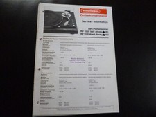Original Service Manual Schaltplan Nordmende RP 1050 RP 1100