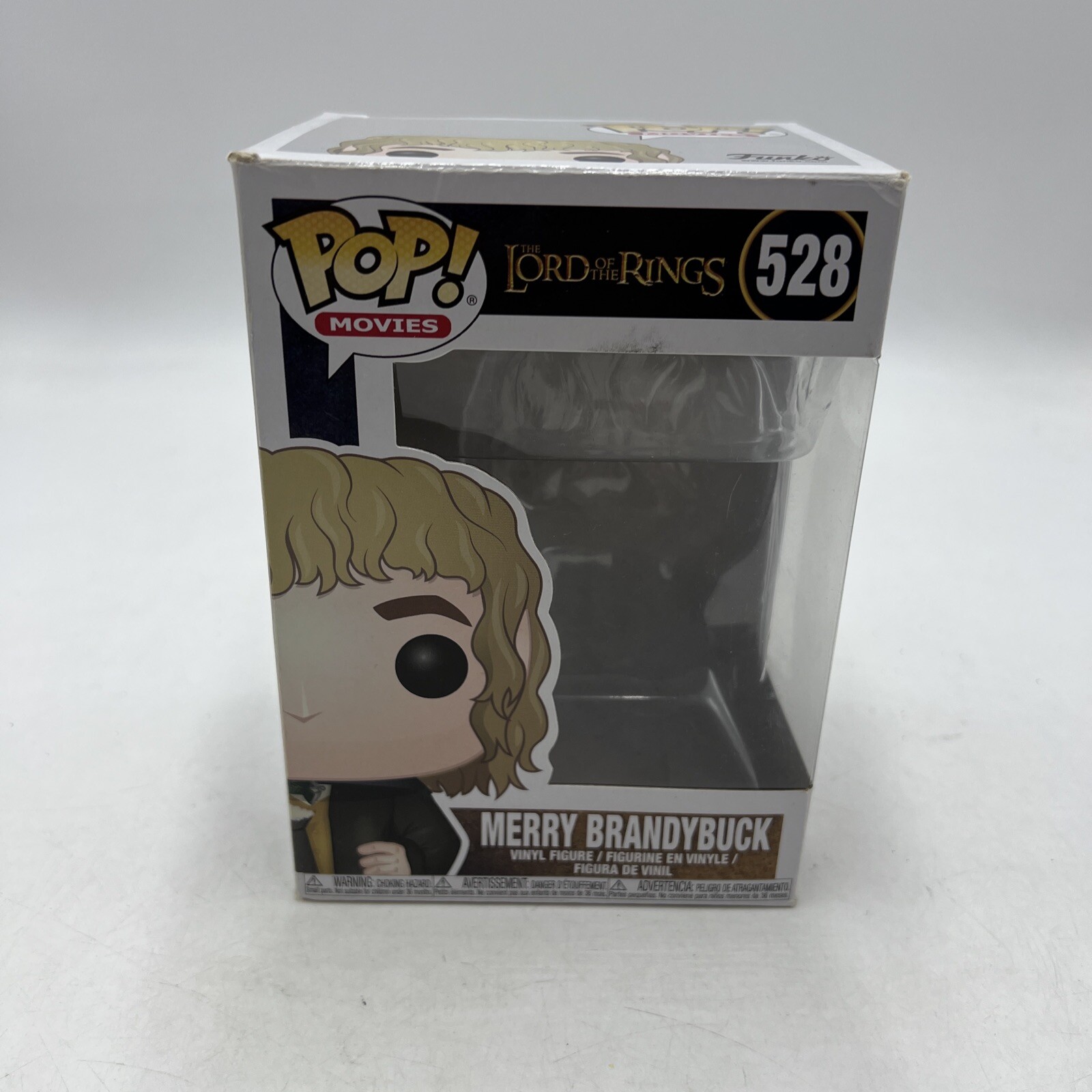 Funko Pop! Lord Of The Rings Merry Brandybuck 528 Box &Amp; Insert Only No Figure