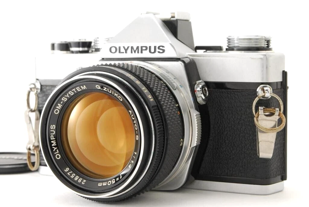 NEAR MINT】Olympus OM-1 SLR Film Camera G.Zuiko Auto-s 50mm F1.4
