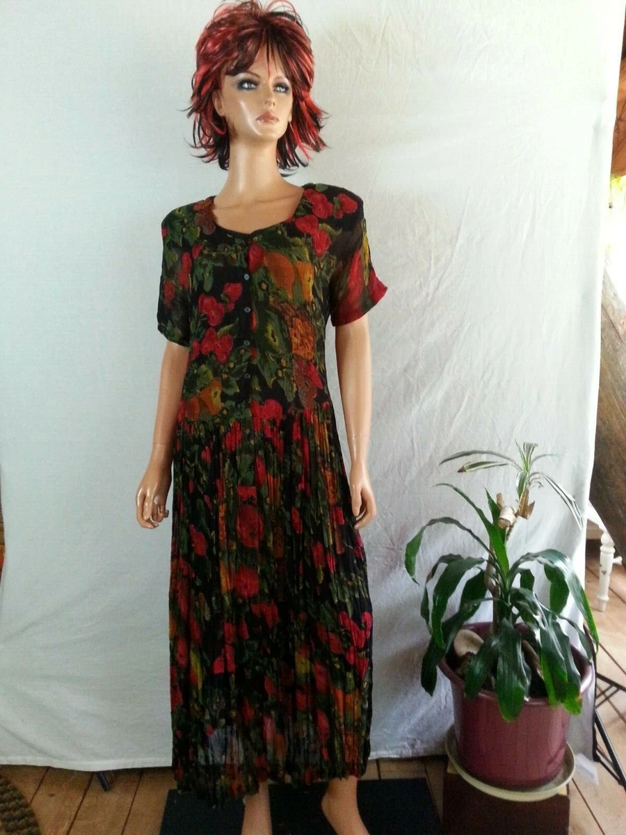 80s on sale long dress
