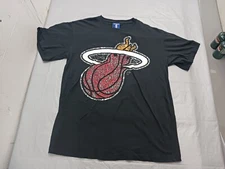 Unk Blue Lable NBA  Miami Heat Logo T-shirt Size L