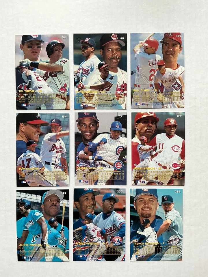 1996  Ultra Gold Medallion Baseball Cards $1.25-$3.00 Ea.  Pick From List #1-300 - Image 2 of 3