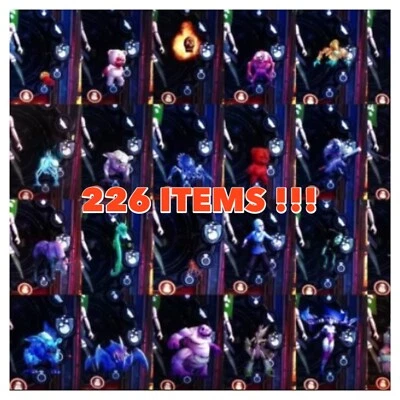 Diablo 3 RoS SWITCH ALL COSMETICS Wings+Pets+Pennants+Portrait Frames /226 ITEMS