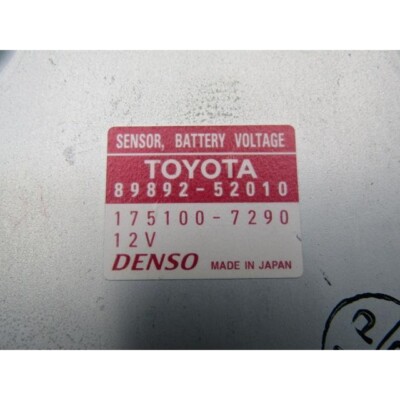 Toyota Battery Voltage Sensor 89892-52010 Aqua Prius Hybrid Denso