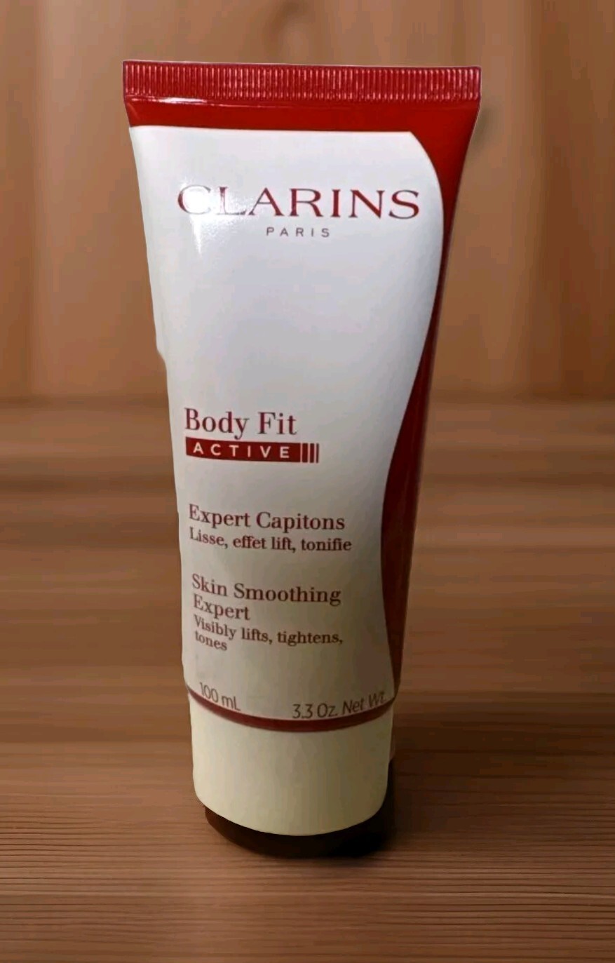 Clarins Body Fit Active Skin Smoothing Expert Travel Size 3.3oz 100mL New Sealed