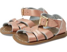 New Salt Water Sandals, 821V, rose gold leather sandals H L, toddler 5,NIB