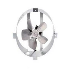 Amtrak Solar Powerful Attic Exhaust Fan Gable Vent Galvanized 12-Inch Fan