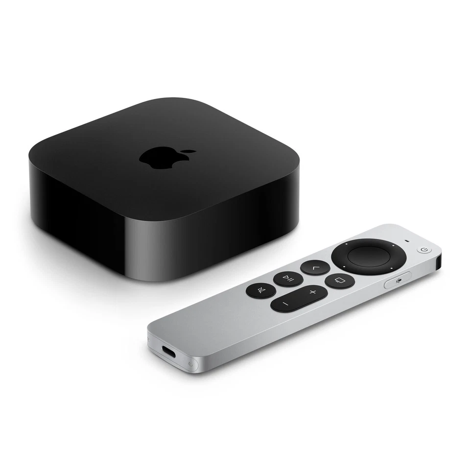 Apple TV 4K 3. Gen 64GB Medienstreamer - Schwarz, Wi-Fi