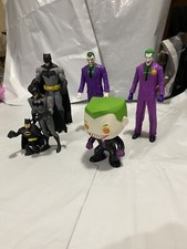 Batman And Joker Lot of 6 Action Figures Funko Various
