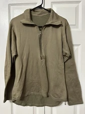 GEN III MID WEIGHT L2 COLD WEATHER SHIRT GREEN  ECWS 8415-01-538-8598 sz. small