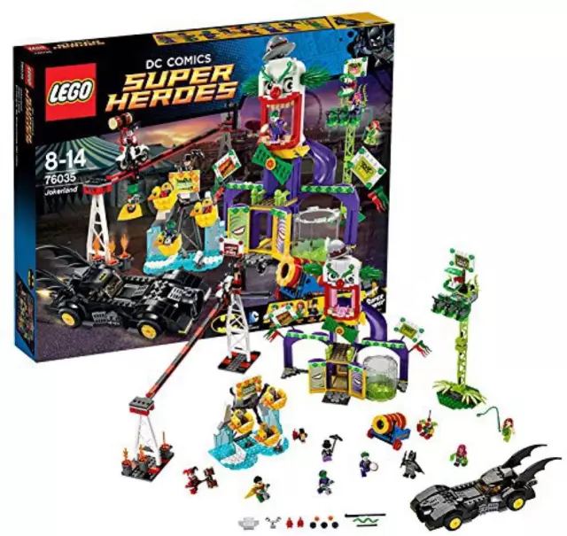 Lego dc super heroes jokerland sales