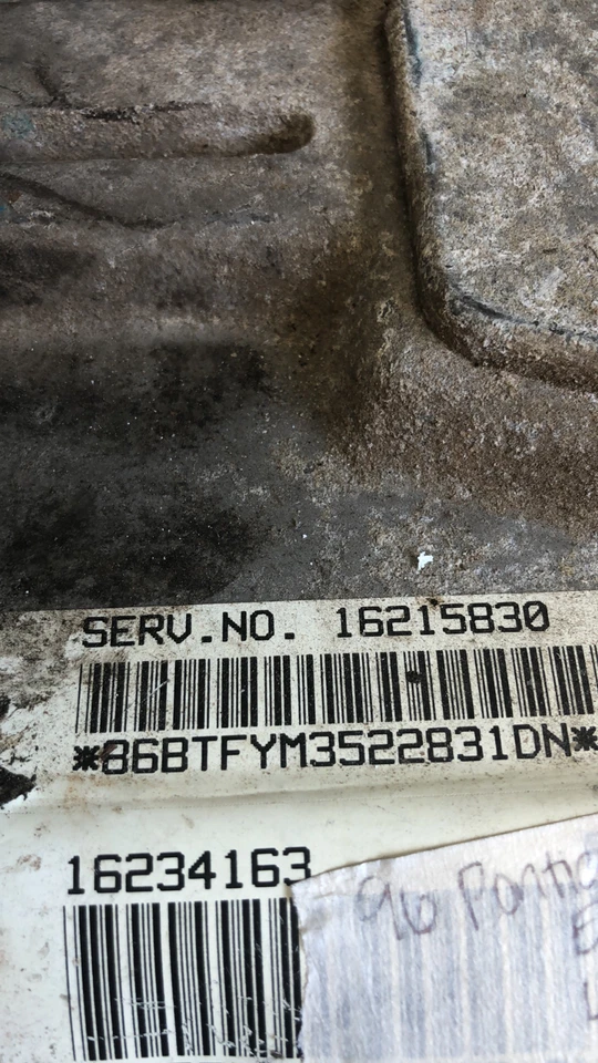 16215830 Chevrolet Cavalier, S10 o Pontiac Sunfire 1996 ecm ecu computador Foto 3 de 4