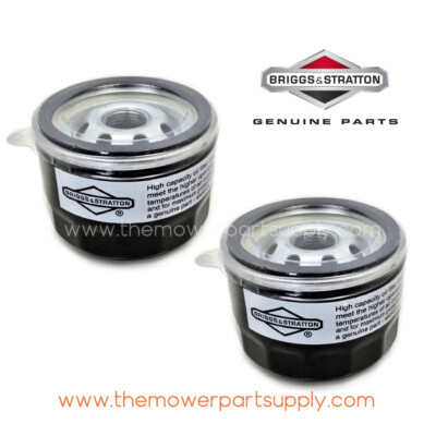  Oil Filter 492932S Genuine Briggs Vanguard 2 1/4'' height OEM SET OF 2