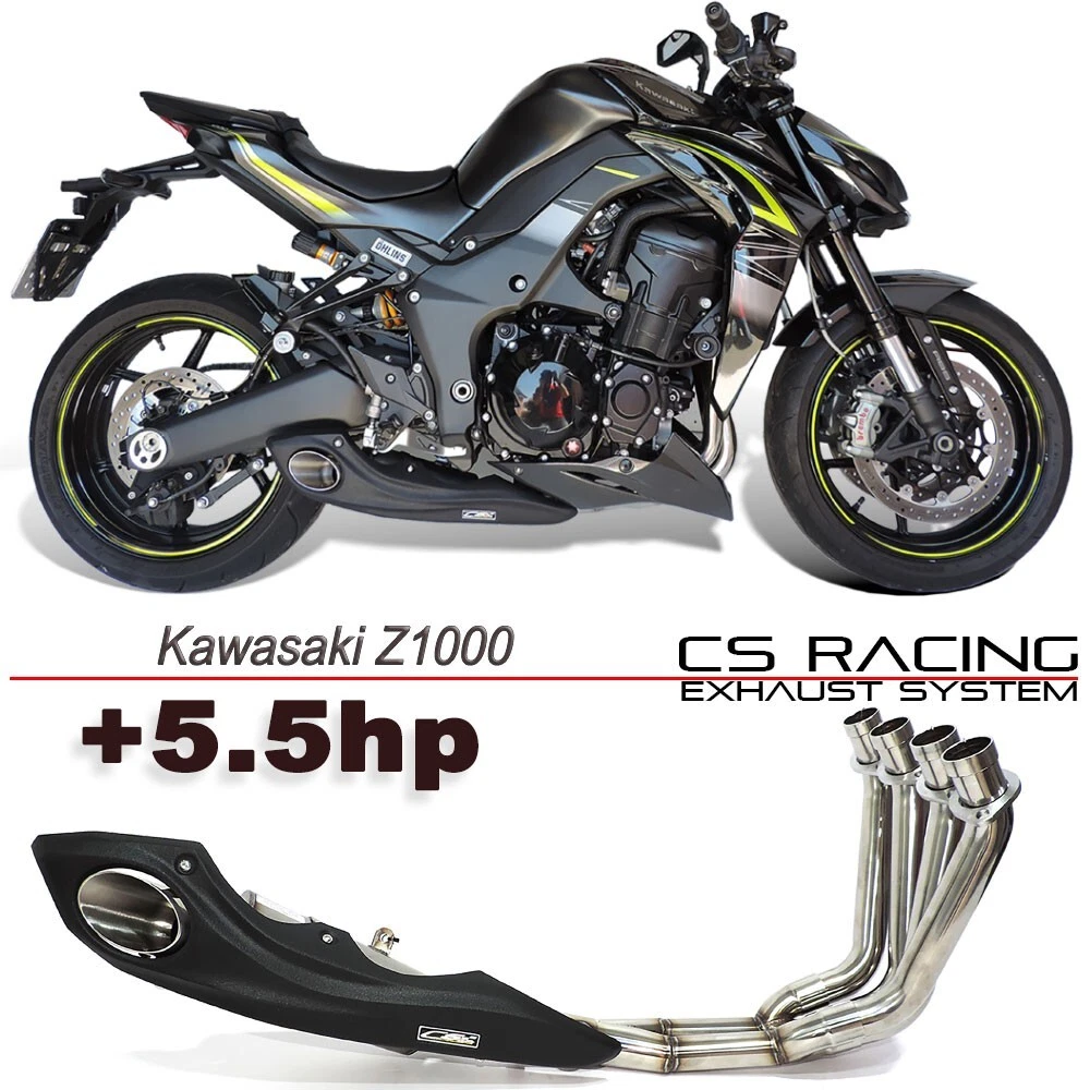 2010-on Kawasaki Z1000 / SX / Ninja 1000 / ZX1000 CS Racing Full Exhaust