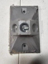 Hubbell / Bell Outdoor 5189-0 Rectangular Cluster Cover