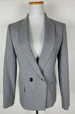Womens J Crew Dover Blazer Jacket Gray J7761 Sz 8