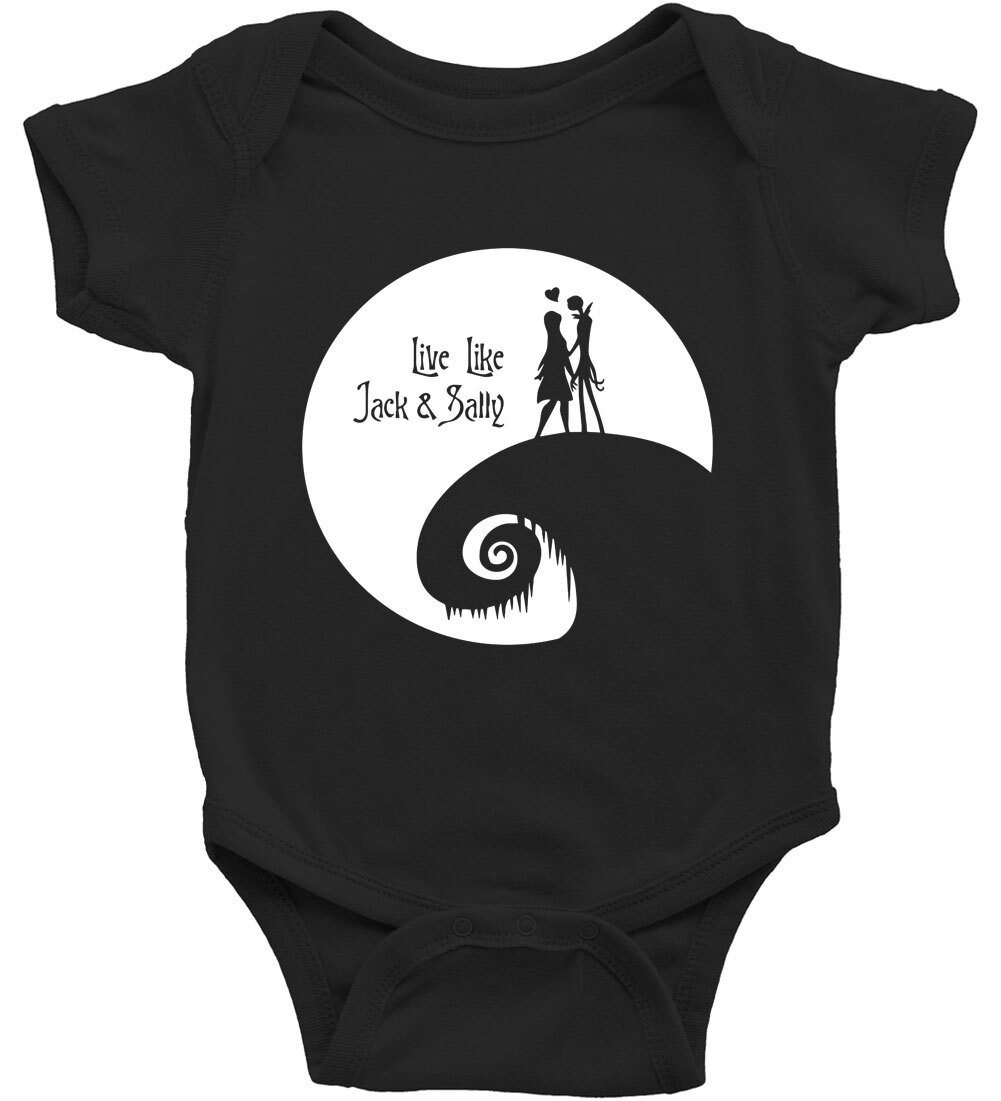 Baby Bodysuit Clothes Nightmare Before Christmas Live Like Jack