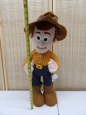 24"x10" Toy Story Extra Large Woody Plush Figure w/ Waited Feet. "Great Shape"