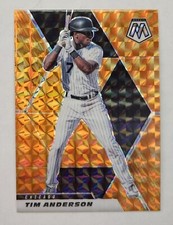 TIM ANDERSON 2021 Panini Mosaic - Reactive Orange #20 White Sox All-Star