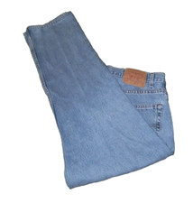 Levis 505 Vintage Jeans Mens 38x30 Tag 37x28 Irregular Straight USA
