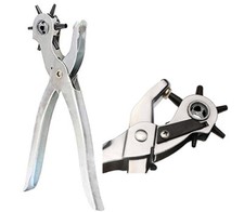 Leather Belt Hole Puncher With 6 Standard Cutting Sizes