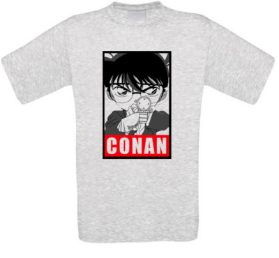 Conan Edogawa Detektiv Shinichi Conan Kudo Kogoro Mori T-Shirt alle Größen NEU