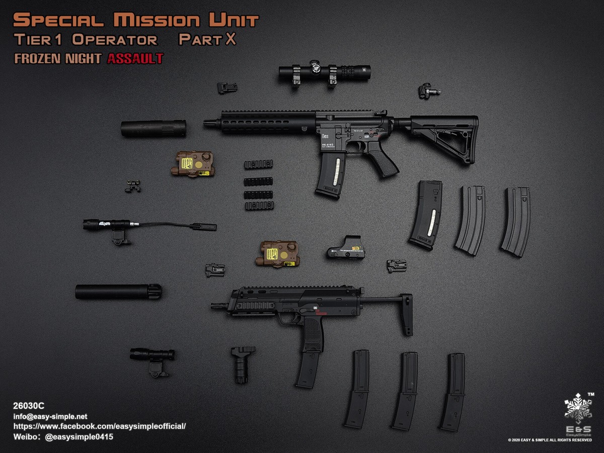 EASY&SIMPLE 26030C Special Mission Unit Part X Frozen Night