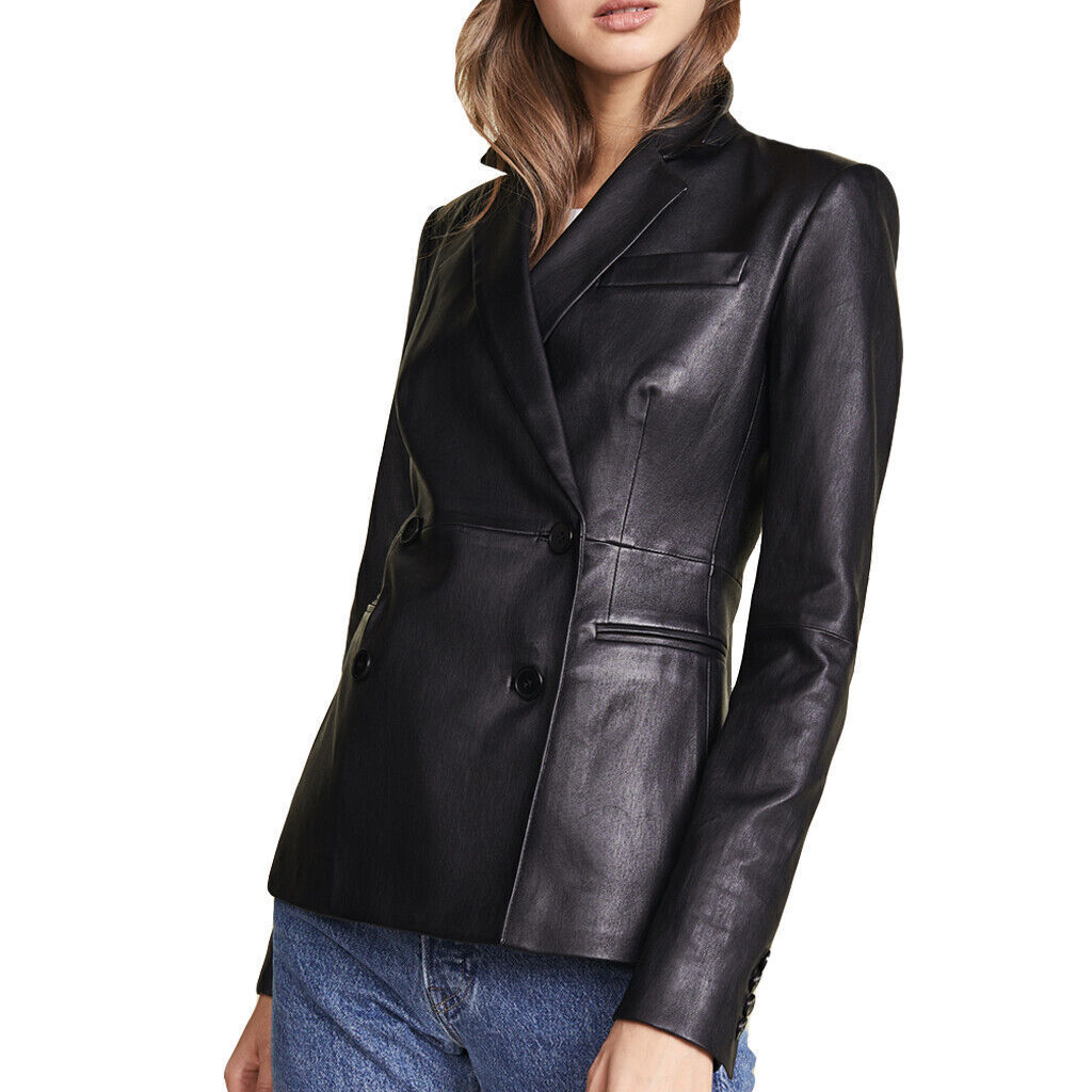 Blazer Femme Noir Deki Geki Taille S – 100% Coton – Occasion Très Bon état – Style Inside Out