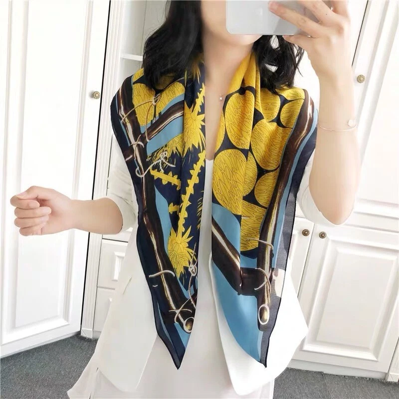 Ladies silk shop scarves ebay
