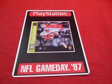 NFL Gameday '97 Playstation 1 PS1 Vidpro Promo Display Card ONLY