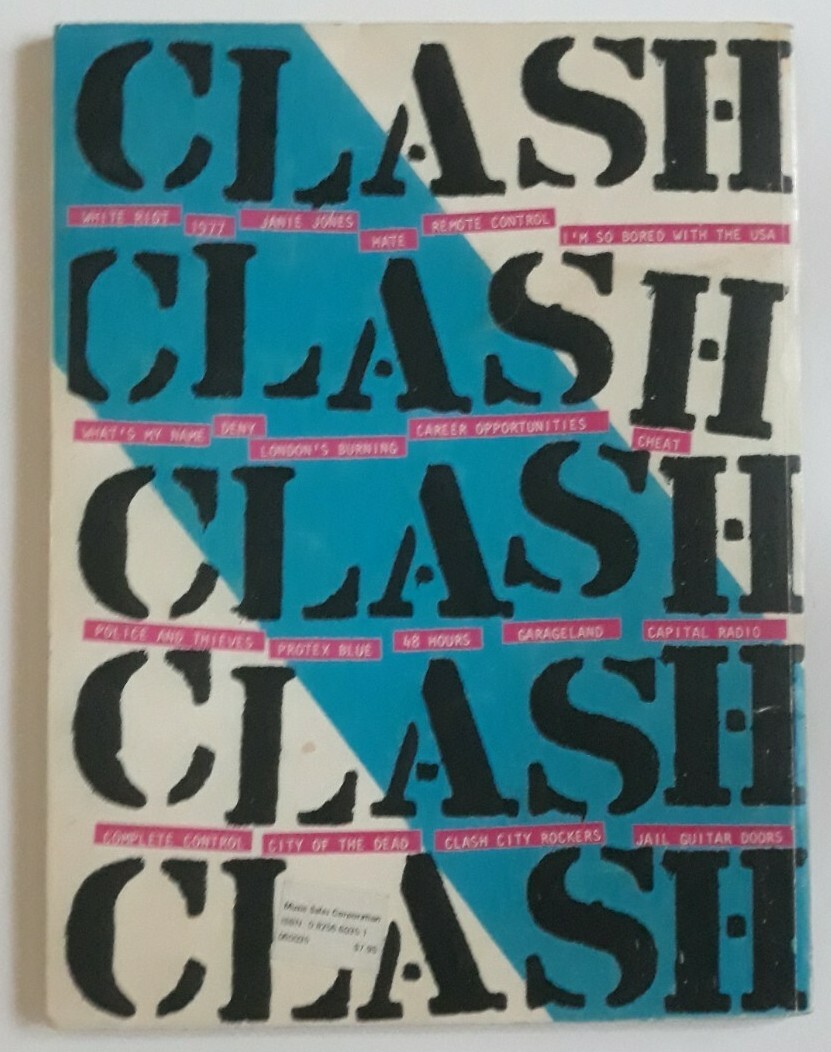 アート・デザイン・音楽 The Clash Songbook Wise Puublications The Clash Songbook Circa 1978 punk punk rock clash 1st album